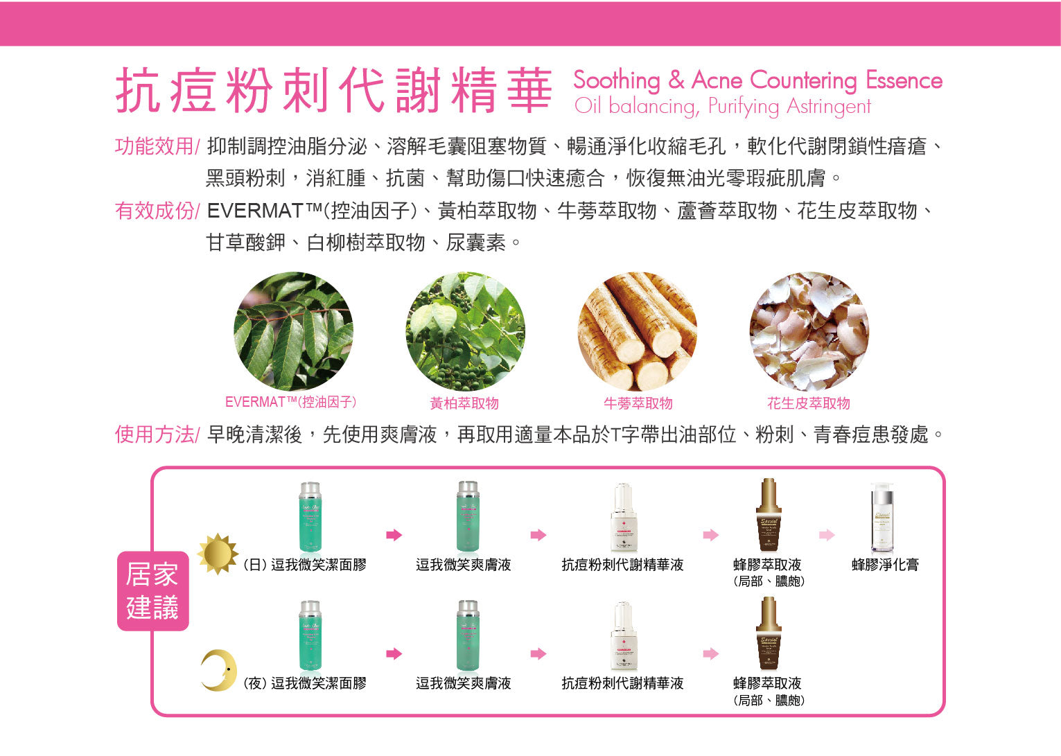 【COSGENE】Anti-Acne Countering Essence Soothing & Acne Countering Essence